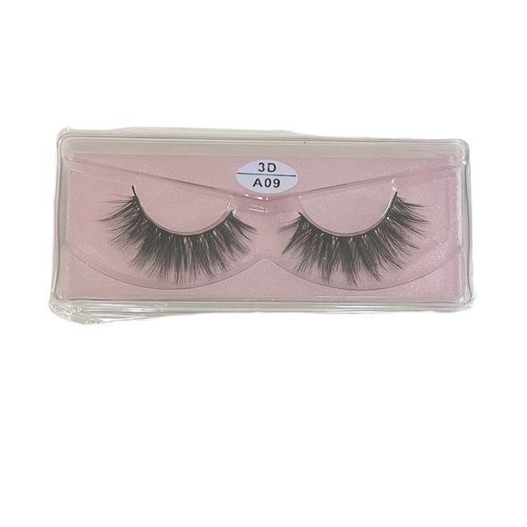 Vegan Faux Mink 3D Light-weight False Volume Eyelashes Style A09 (Lashes Only) - Picture 2 of 5